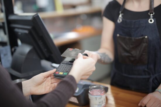 credit card swipe transaction